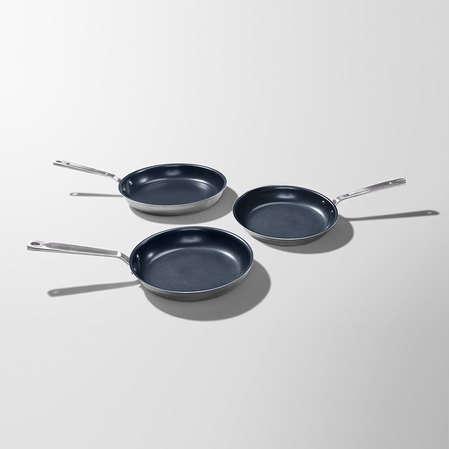 H Cookware 논스틱 프라이팬 3PCS 세트