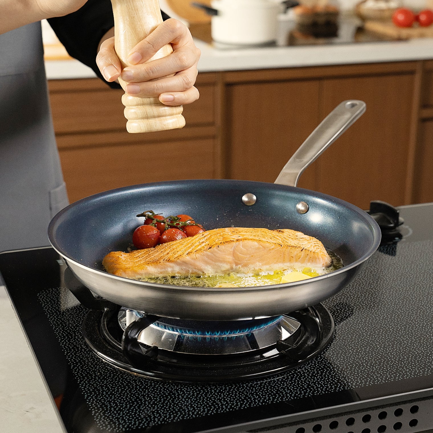 H Cookware 논스틱 프라이팬 3PCS 세트
